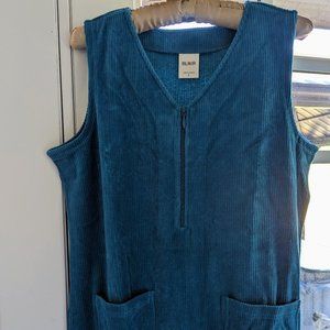 BRAND NEW - Sleeveless Corduroy Jumper - Misses Medium